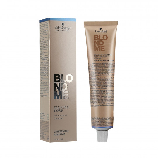 SCHWARZKOPF PROFESSIONAL BLONDME Bleach&Tone crema tonificante per capelli biondi 60ml 