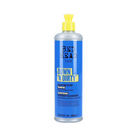 TIGI BED HEAD DOWN`N DIRTY Shampoo per capelli disintossicante 400ml - 1