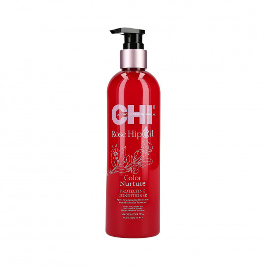 CHI ROSE HIP OIL Conditioner protettivo per capelli colorati 340ml