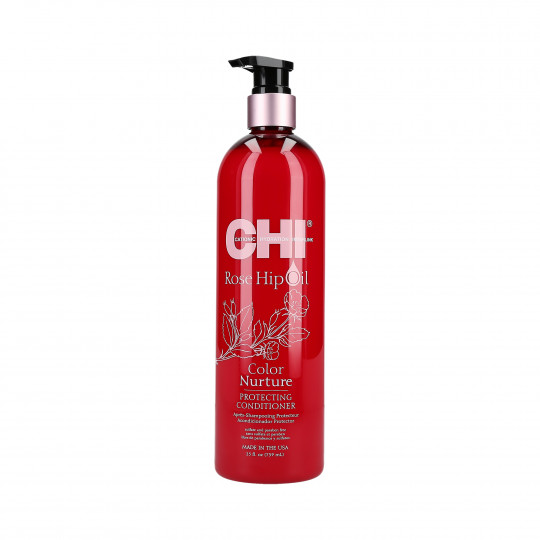 CHI ROSE HIP OIL Conditioner protettivo per capelli colorati 739ml