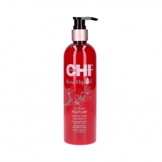 CHI ROSE HIP OIL Shampoo protettivo per capelli colorati 340ml