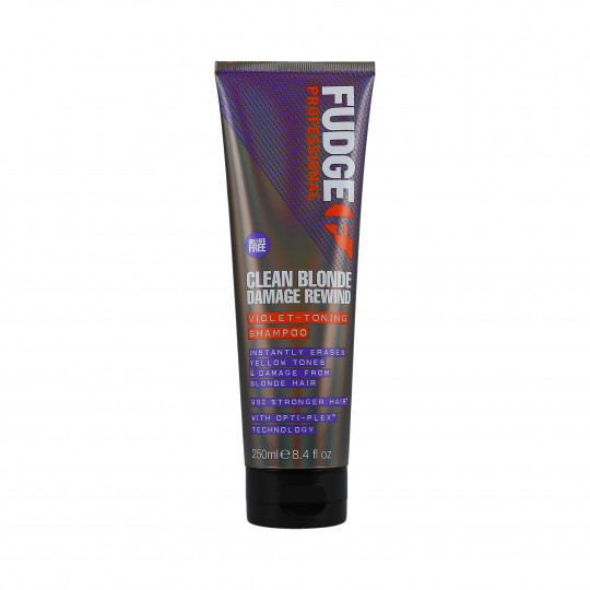 FUDGE PROFESSIONAL CLEAN BLONDE Damage Rewind Shampoo per capelli biondi 250ml