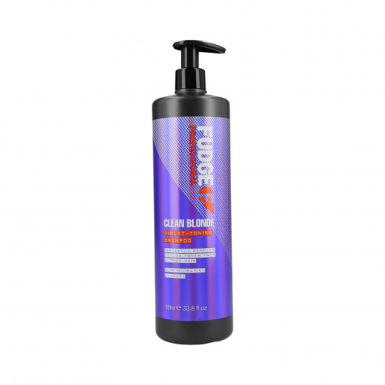 FUDGE PROFESSIONAL CLEAN BLONDE Violet-Toning Shampoo per capelli biondi 1000ml - 1