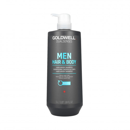GOLDWELL DUALSENSES MEN Hair&Body shampoo 1000ml - 1