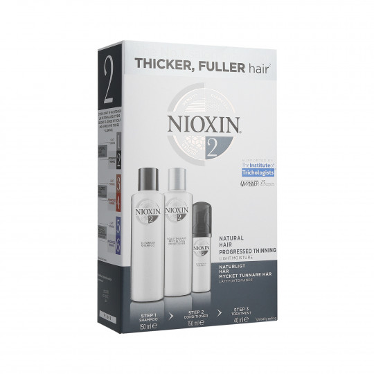 NIOXIN 3D CARE SYSTEM 2 Set Shampoo 150ml + Conditioner 150ml + Trattamento 40ml