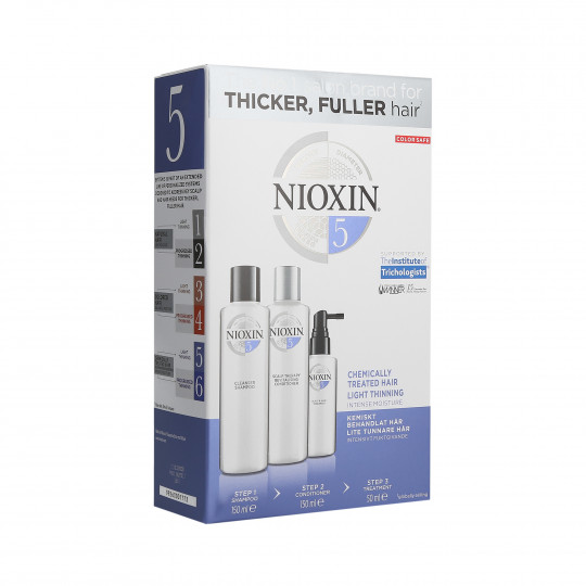 NIOXIN 3D CARE SYSTEM 5 Set Shampoo 150ml + Conditioner 150ml + Trattamento 50ml - 1