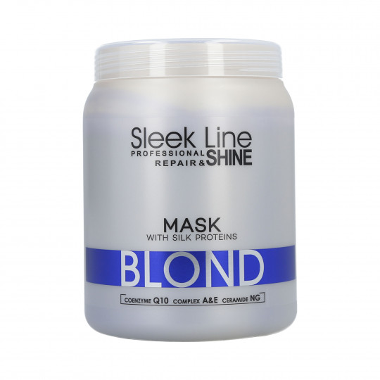 Stapiz Sleek Line Blond Maschera per capelli biondi e grigi 1000 ml - 1
