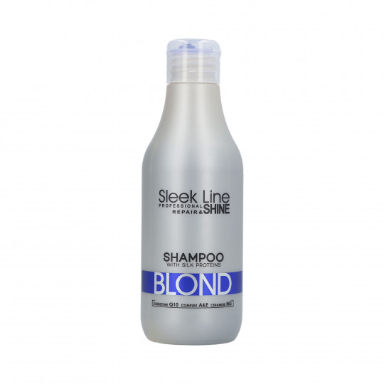 Stapiz Sleek Line Blond Shampoo per capelli biondi e grigi 300 ml 