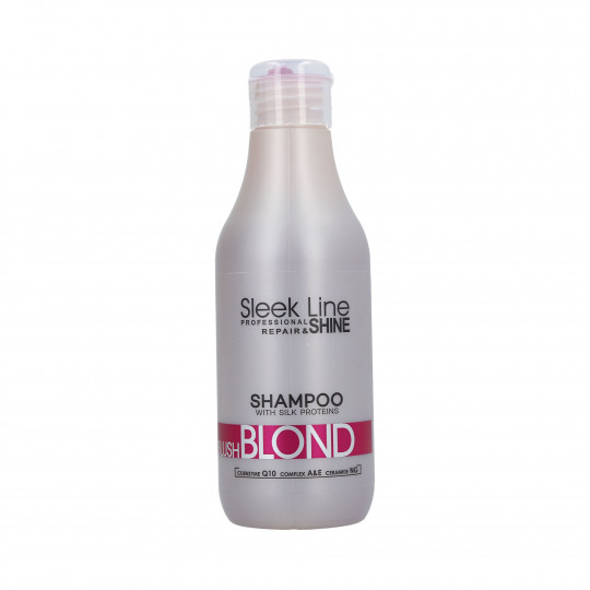 STAPIZ SLEEK LINE BLUSH BLOND Shampoo per capelli biondi e rossi 300ml - 1