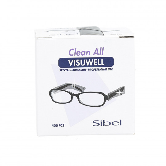 Sibel Clean All Visuwell Protezione occhiali per la tinta 400pz. 