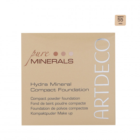 ARTDECO PURE MINERALS HYDRA Fondotinta minerale in polvere idratante 55 Ivory 10g