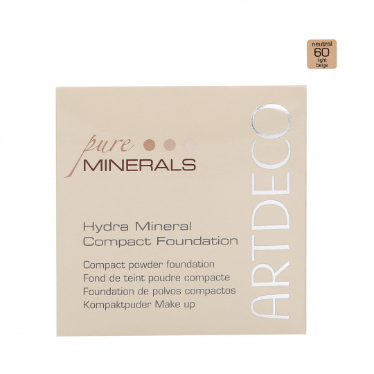 ARTDECO PURE MINERALS HYDRA Fondotinta minerale in polvere idratante 60 Light Beige 10g