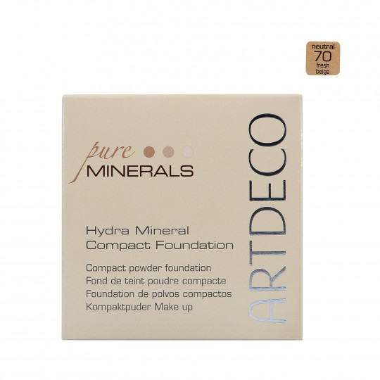 ARTDECO PURE MINERALS HYDRA Fondotinta minerale in polvere idratante 70 Fresh Beige 10g