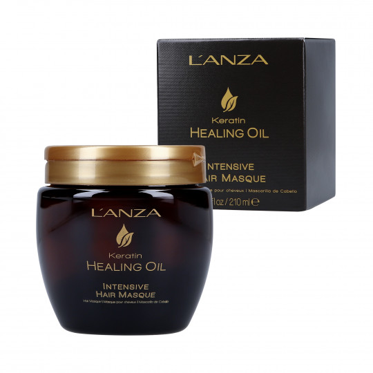 L'ANZA HEALING OIL Maschera per capelli alla cheratina, altamente concentrata 210ml